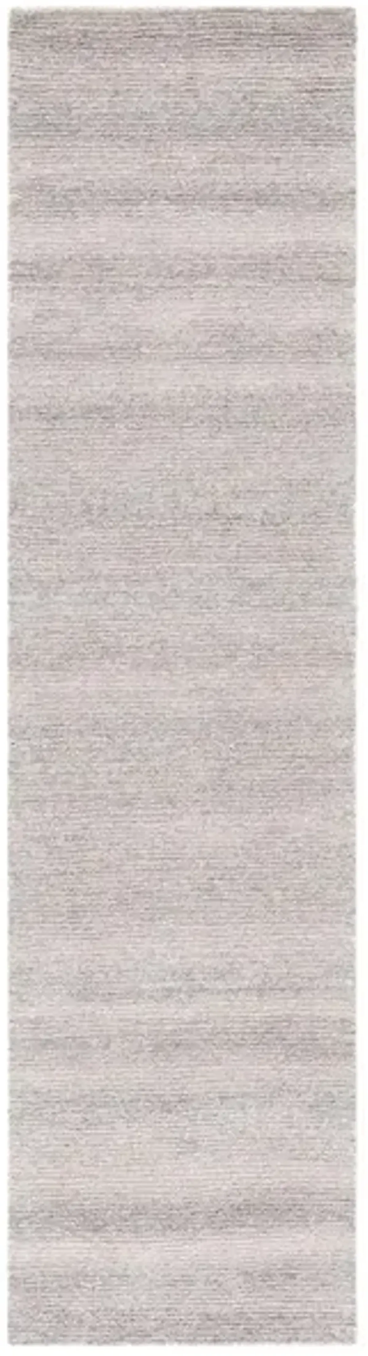 EBONY 214 Silver  2'-3' X 9' Runner Rug