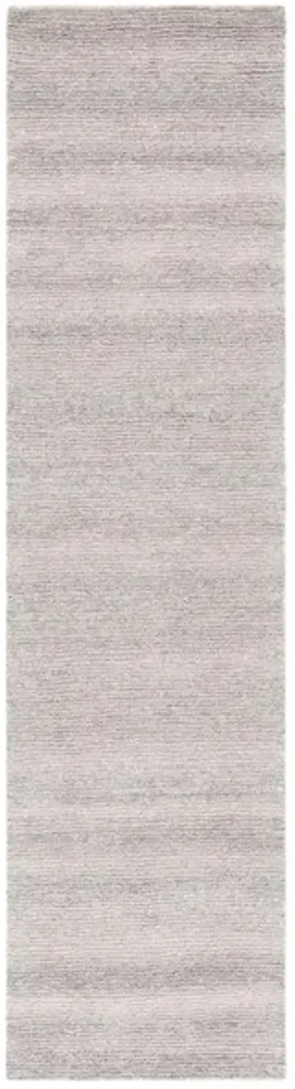 EBONY 214 Silver  2'-3' X 9' Runner Rug