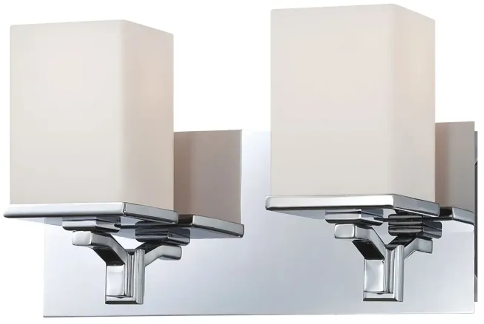 Ramp 12.5" Wide 2-Light Vanity Light - Chrome