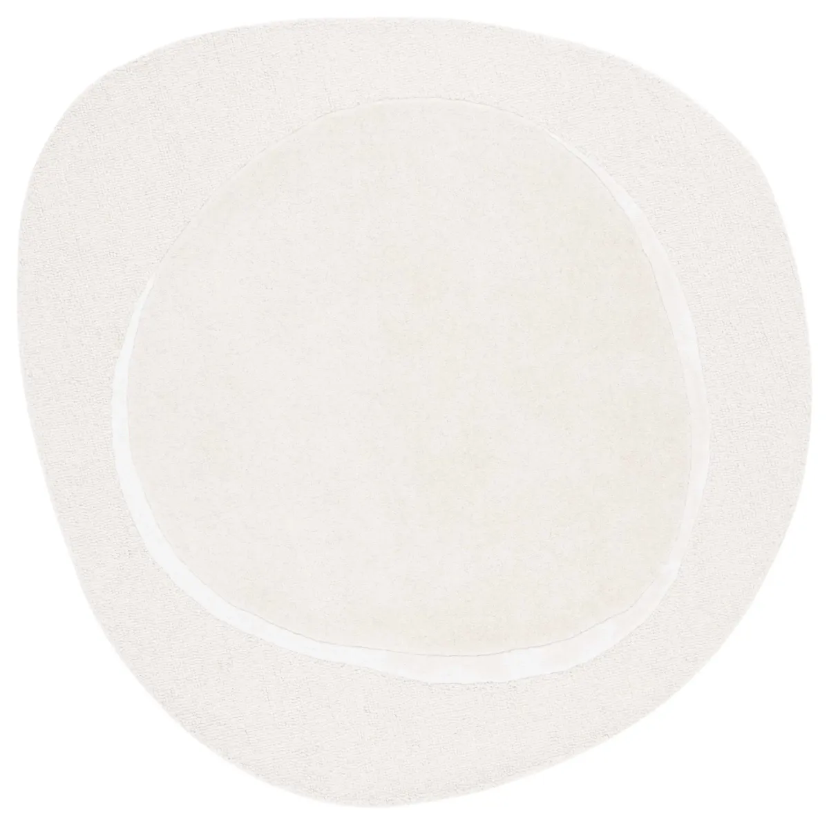 NOVELTY Hand Tufted 3' x 3' Novelty area rug