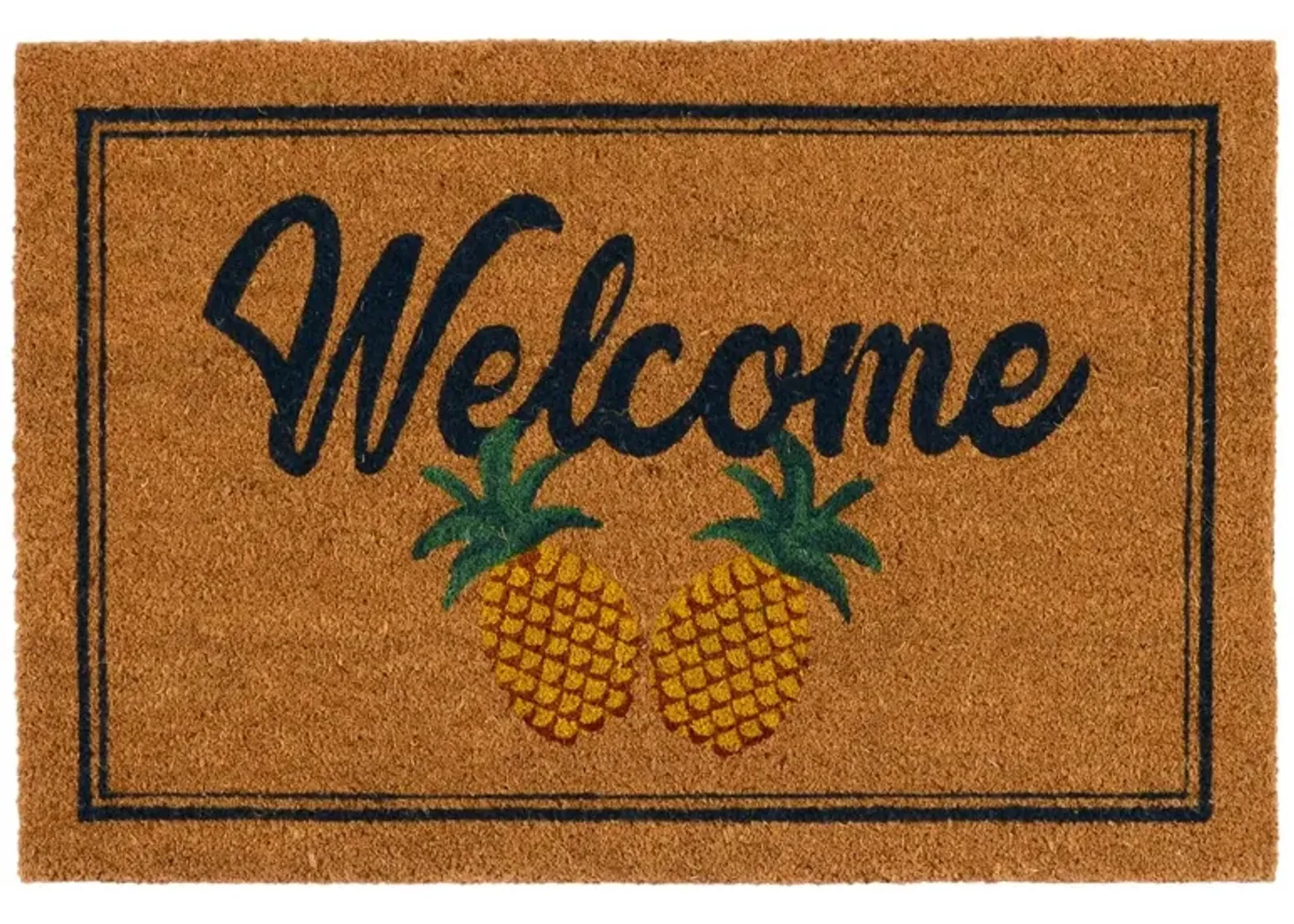 Two Pineapples Doormat