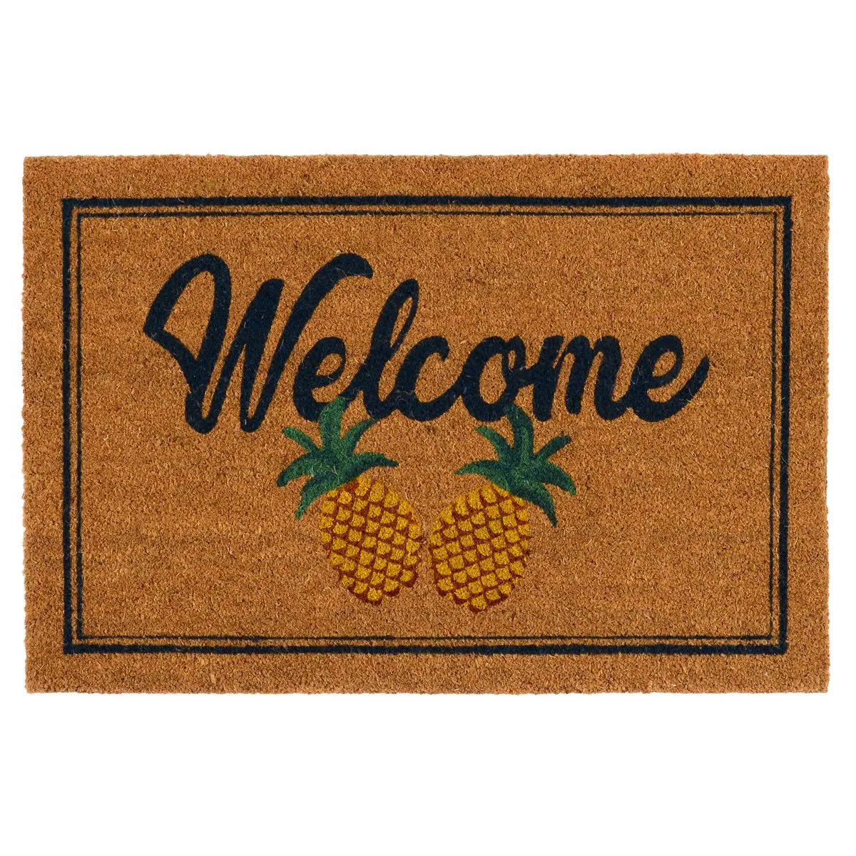 Two Pineapples Doormat 