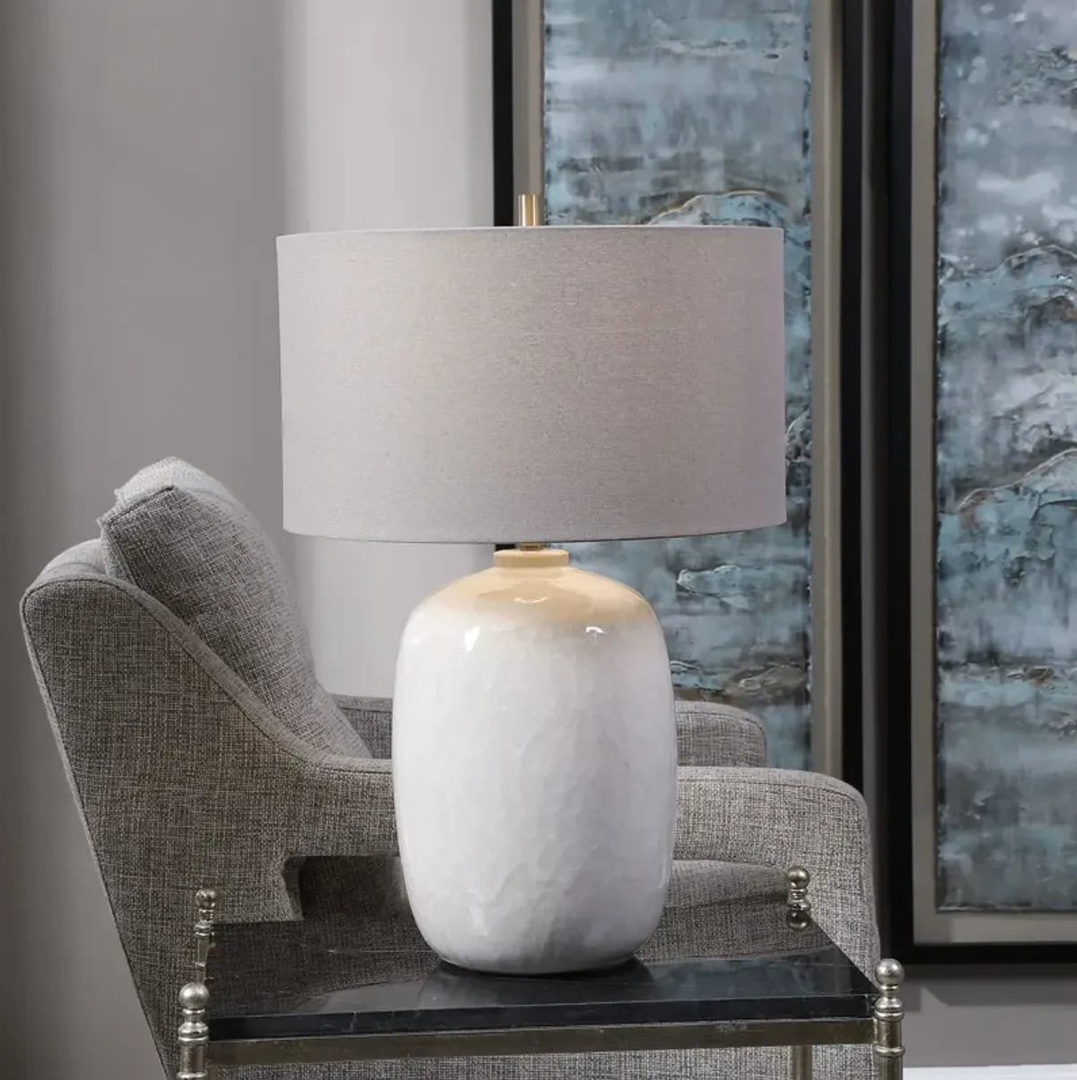 Winterscape Table Lamp