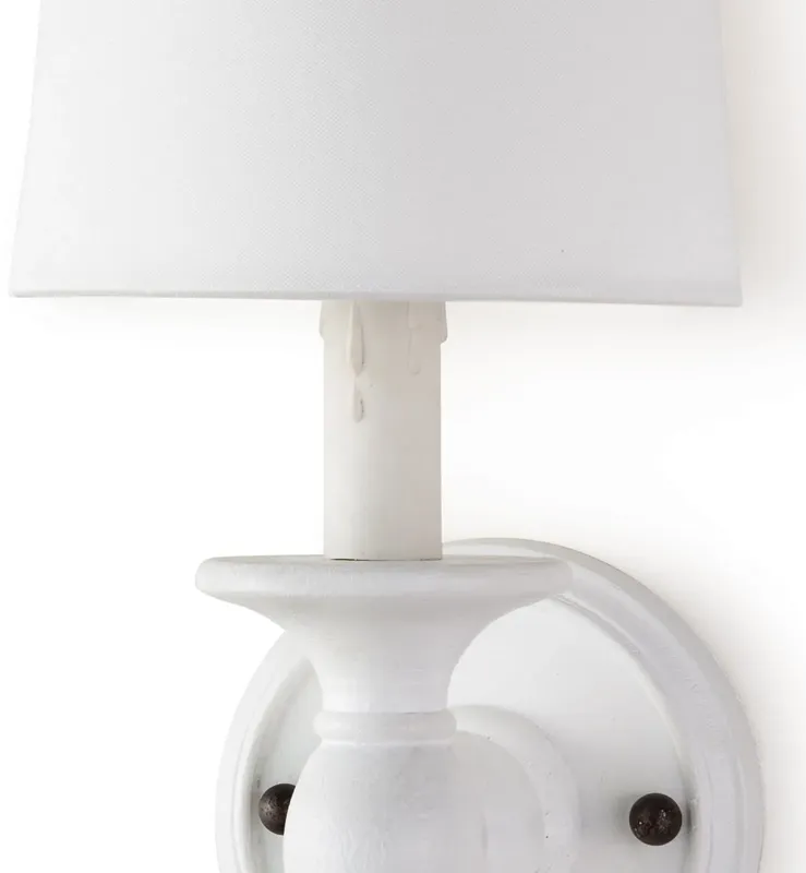 Coastal Living Perennial Sconce (White)