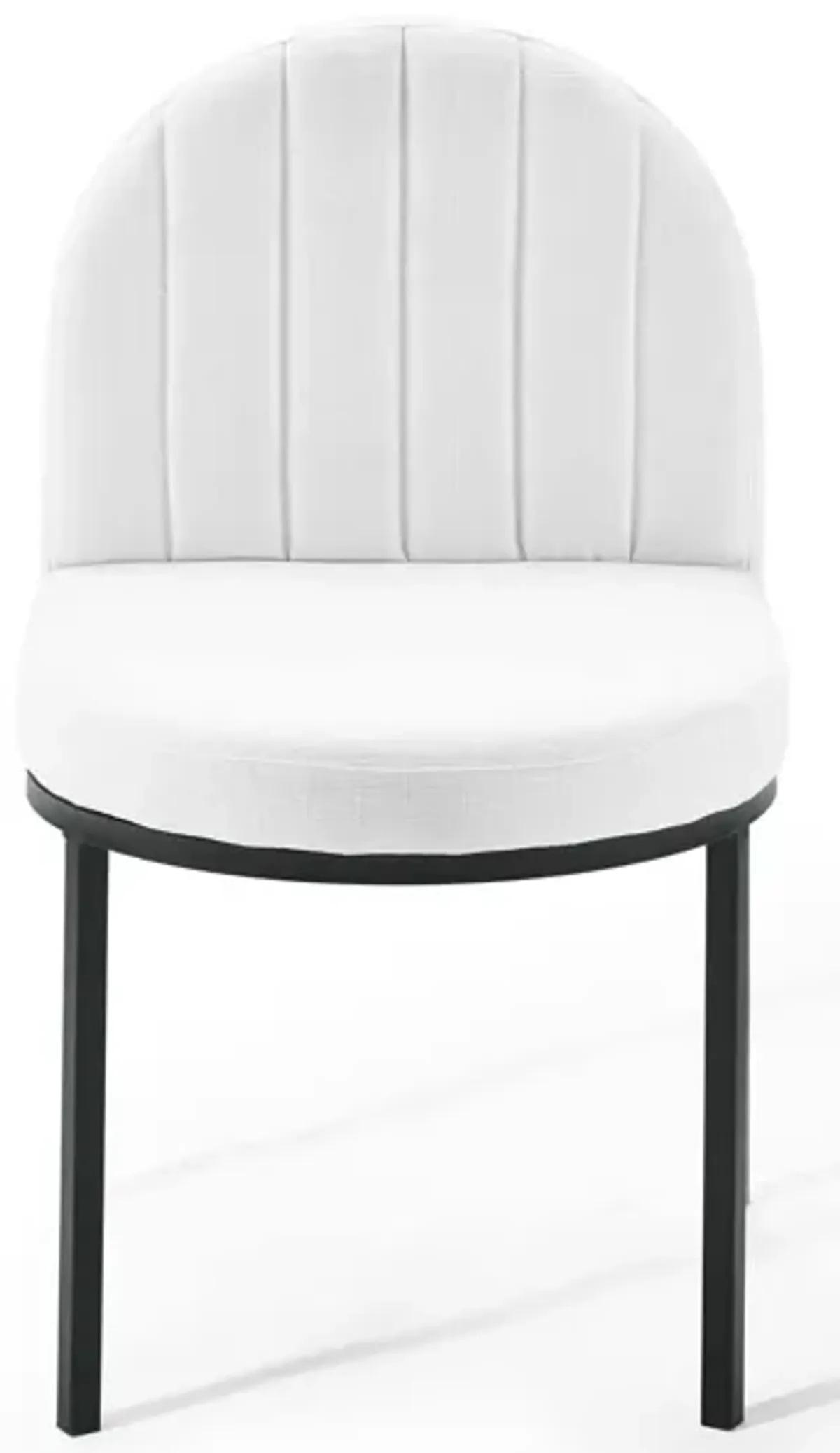 Isla Channel Tufted Upholstered Fabric Dining Side Chair