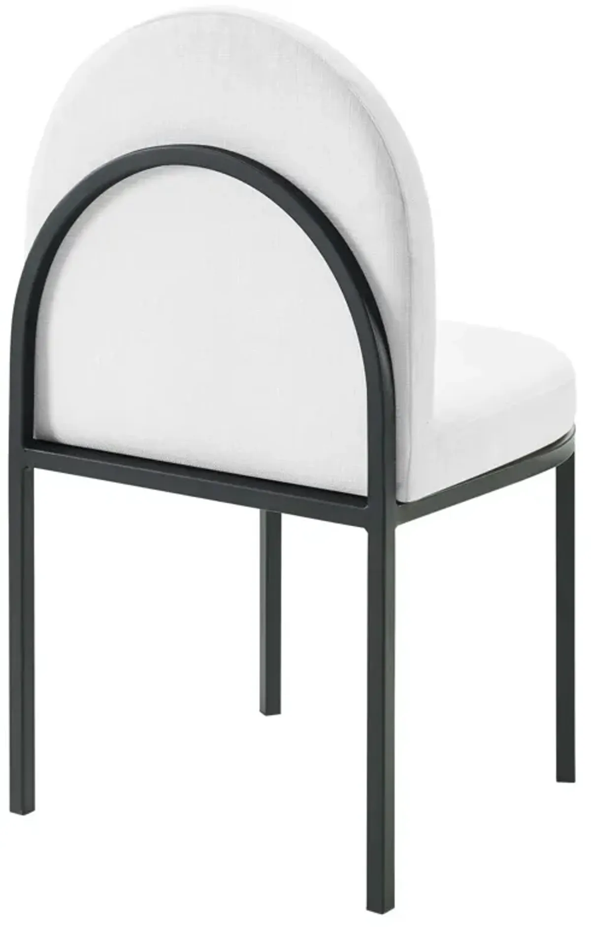 Isla Channel Tufted Upholstered Fabric Dining Side Chair