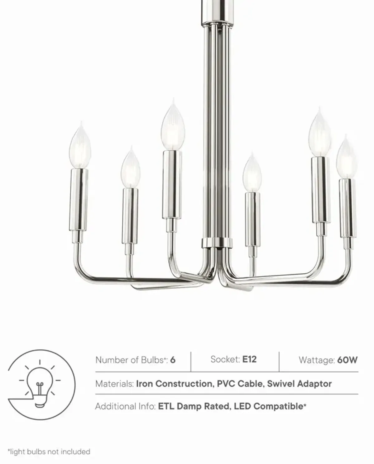 Rekindle 6-Light Chandelier