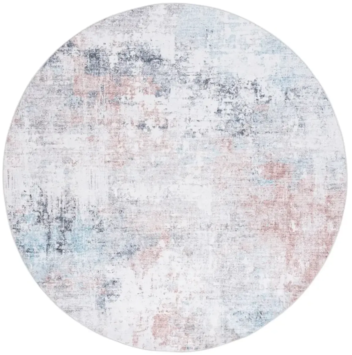 SANTA MONICA 346 BEIGE  6' x 6' Round Round Rug