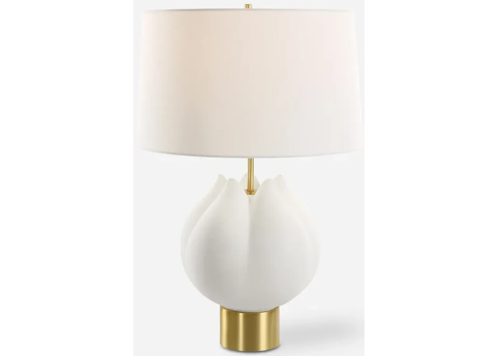 In Bloom White Table Lamp