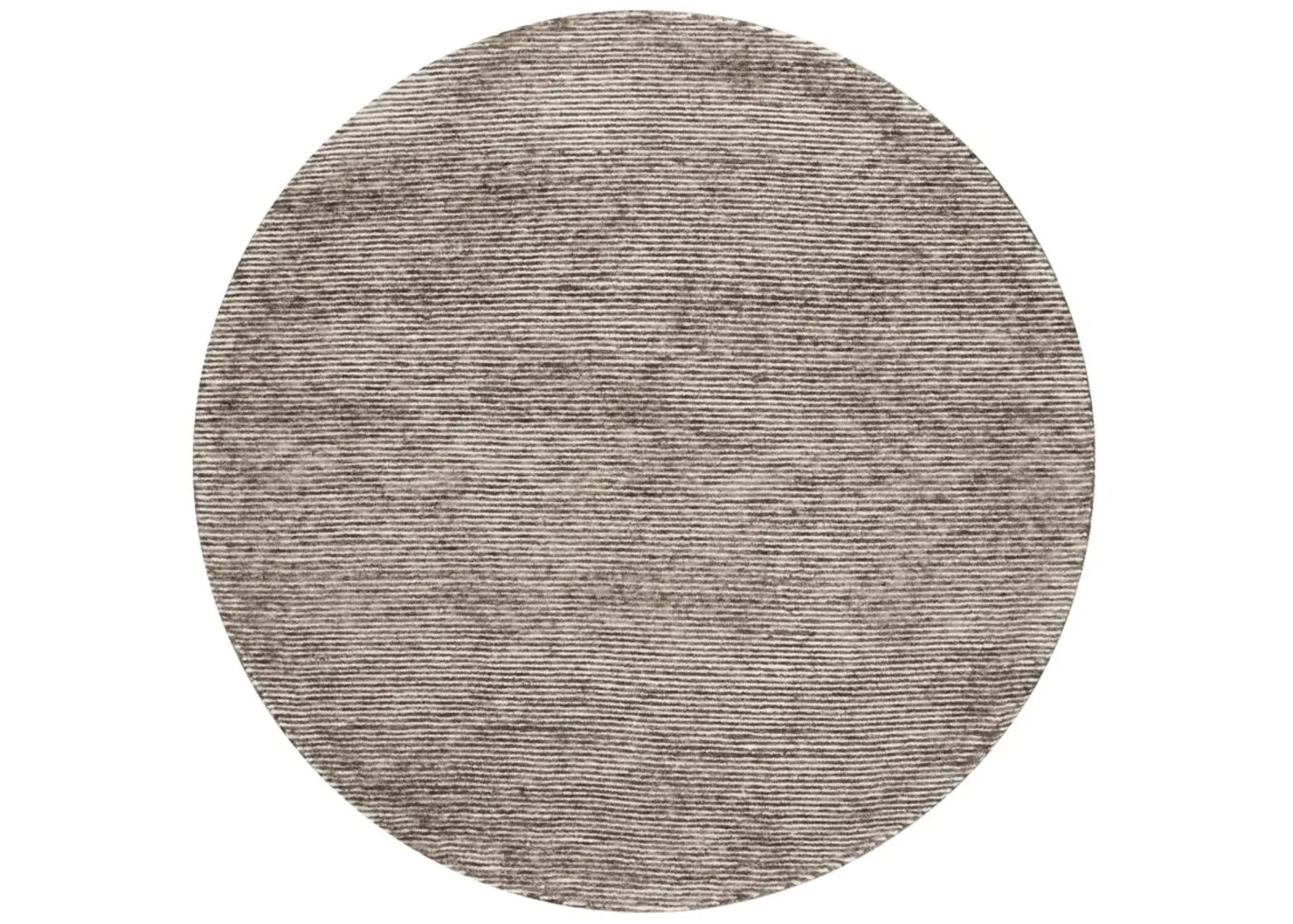 EBONY 950 BROWN  6' x 6' Round Round Rug