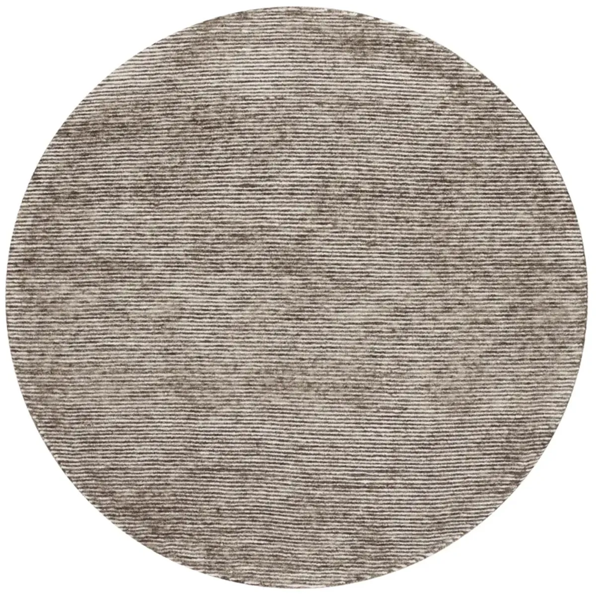 EBONY 950 BROWN  6' x 6' Round Round Rug