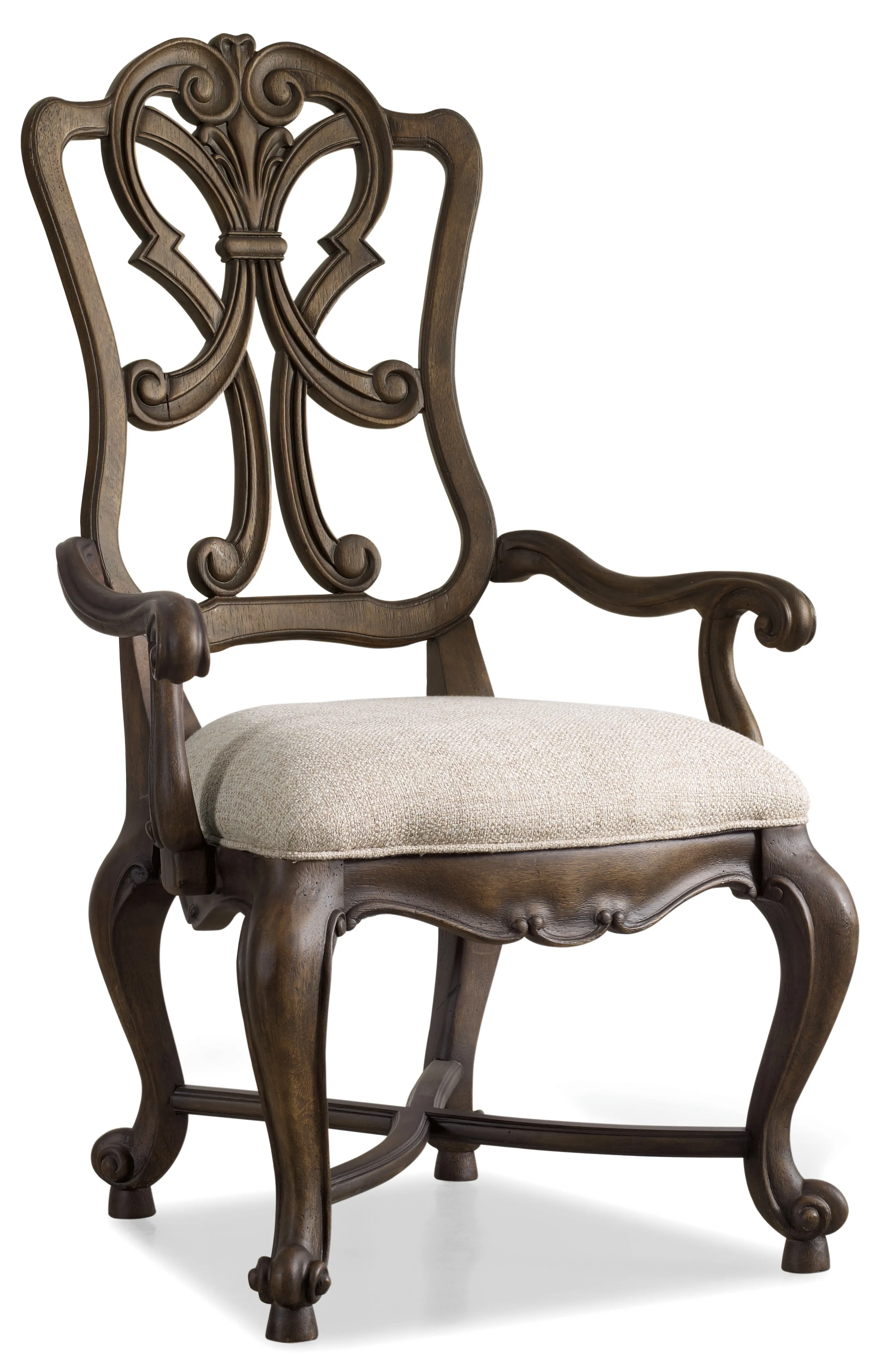 Rhapsody Wood Back Arm Chair - Set of 2