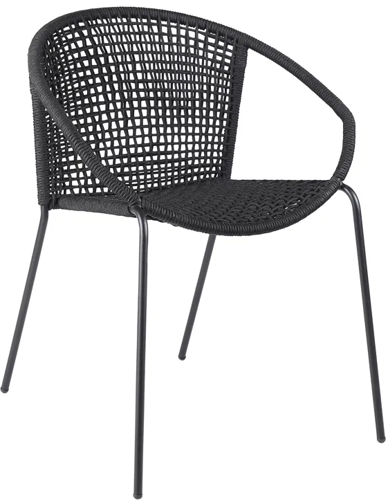 Snack Indoor Outdoor Stackable Steel Dining Chair 