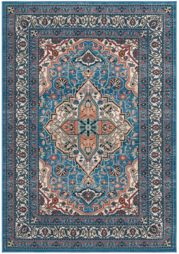 JOURNEY 105 BLUE  8'-9' x 12' Large Rectangle Rug