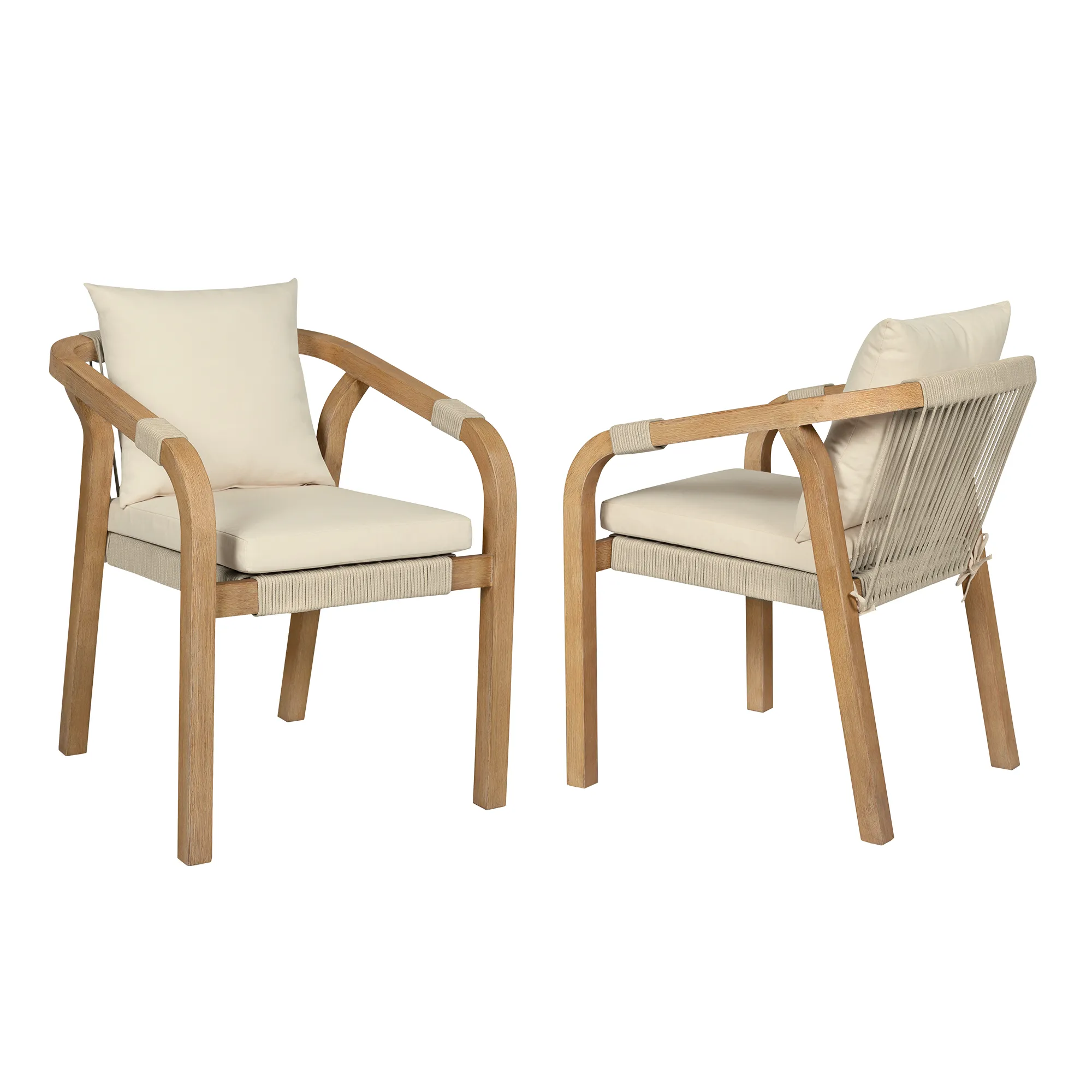 Cypress Outdoor Patio Dining Chair - Set of 2