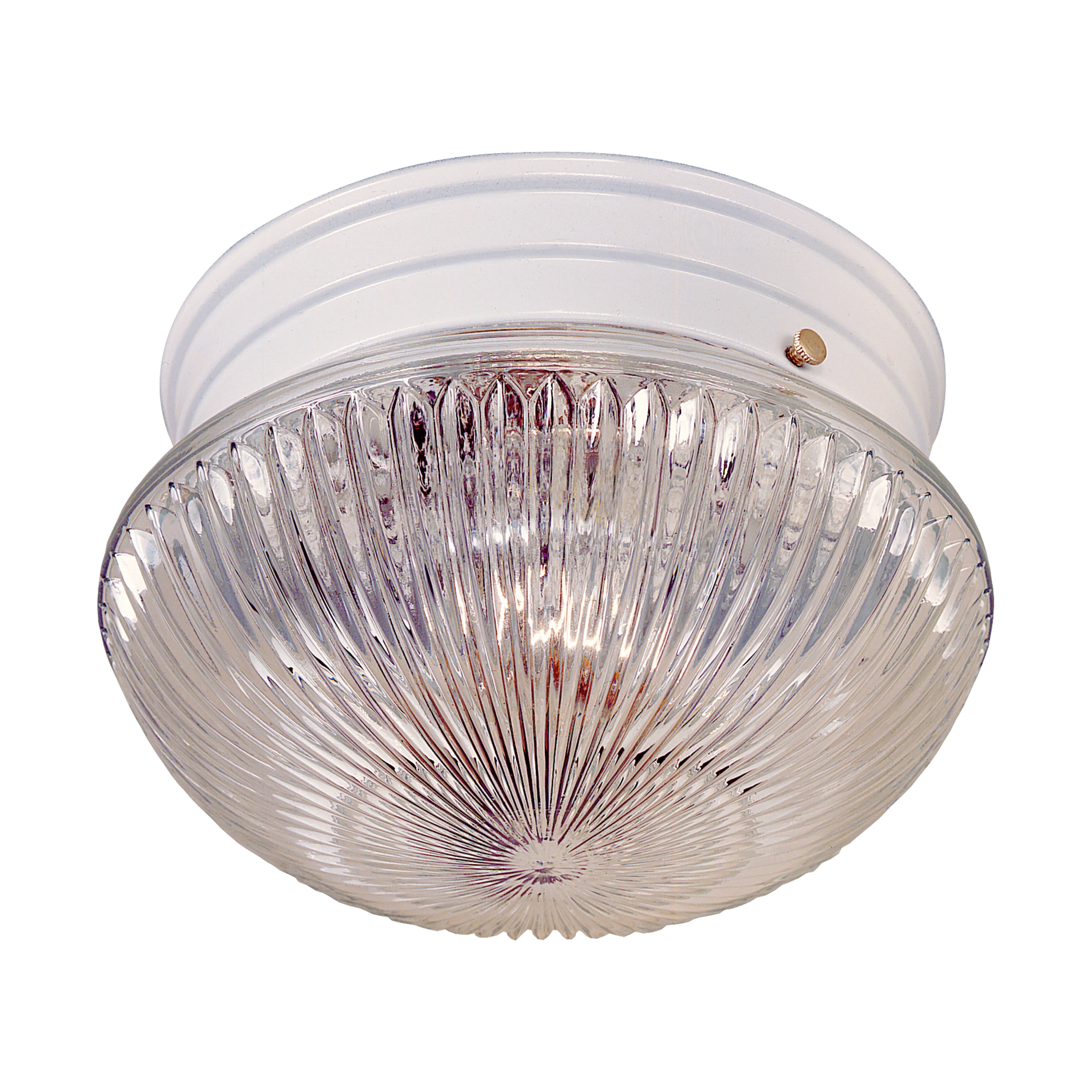 Ceiling Essentials 10" Wide 2-Light Flush Mount - White