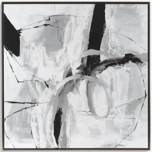 Looping Eternity Framed Abstract Art
