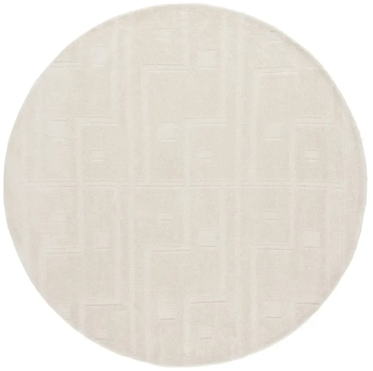 AUDREY 109 IVORY 6' x 6' Round Round Rug