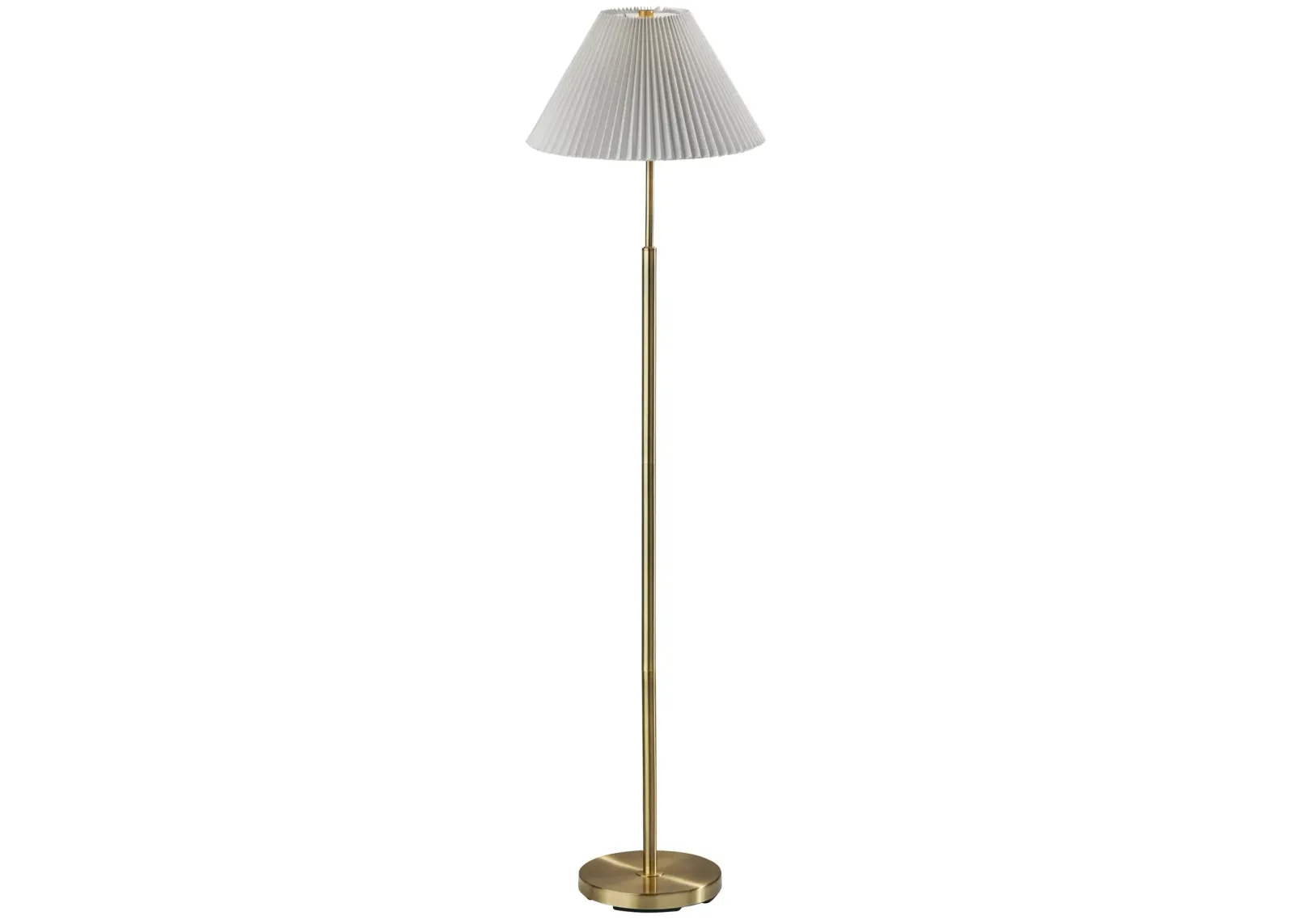 Jeremy Floor Lamp- Antique Brass