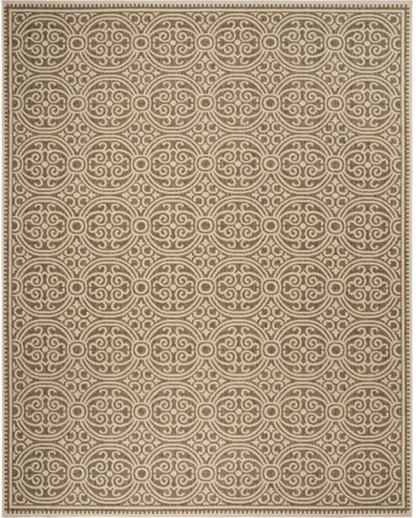LINDEN 134 Collection LND134C-8 Cream / Beige 8' X 10'