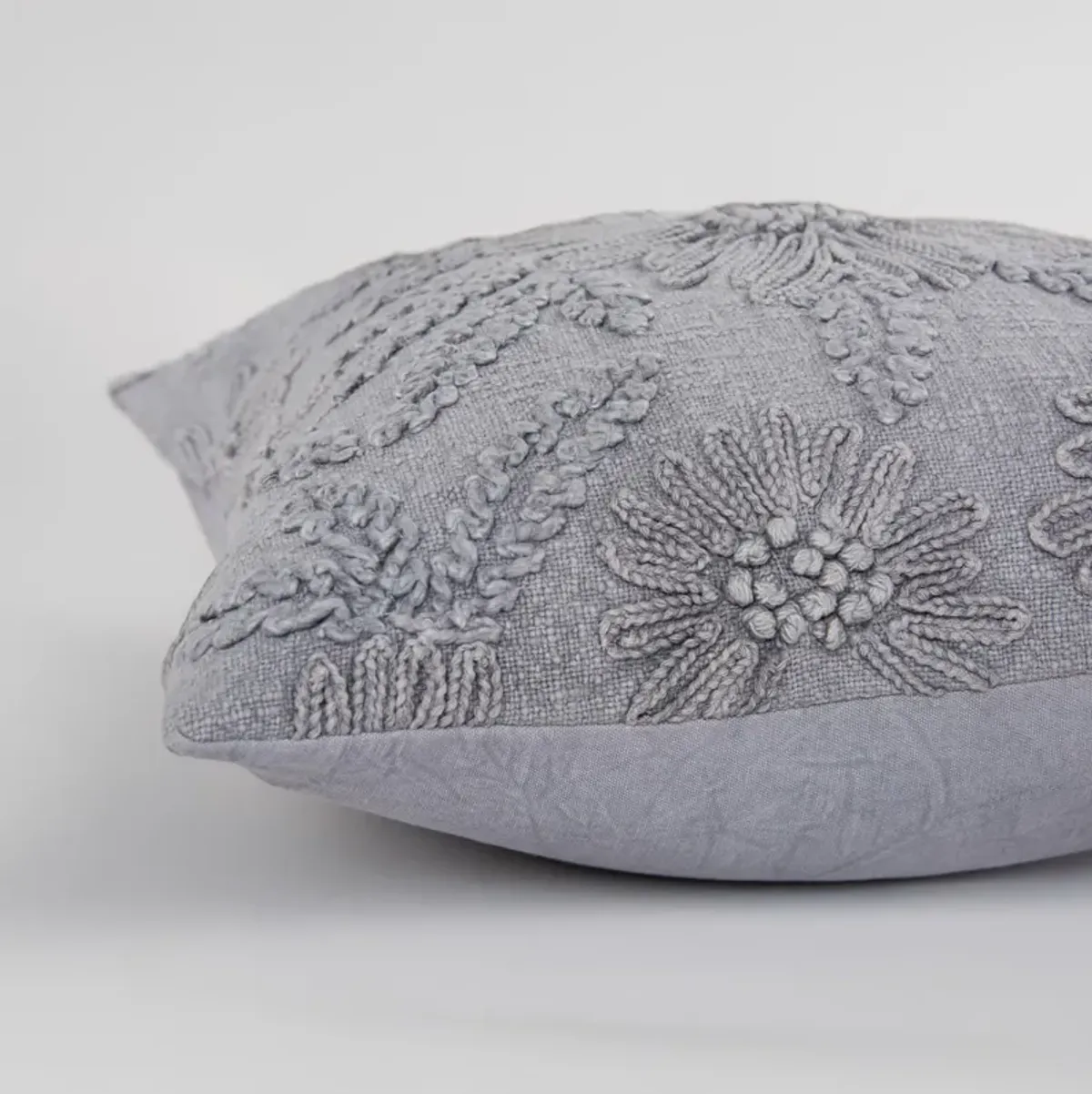 EMBROIDERED PILLOW -Down Filled Pillow