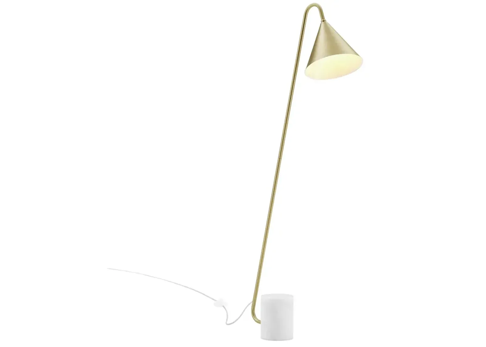 Ayla Marble Base Floor Lamp