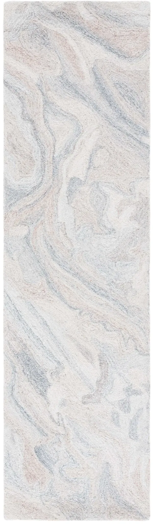 ABSTRACT Hand Tufted 2'-3' x 8' runner