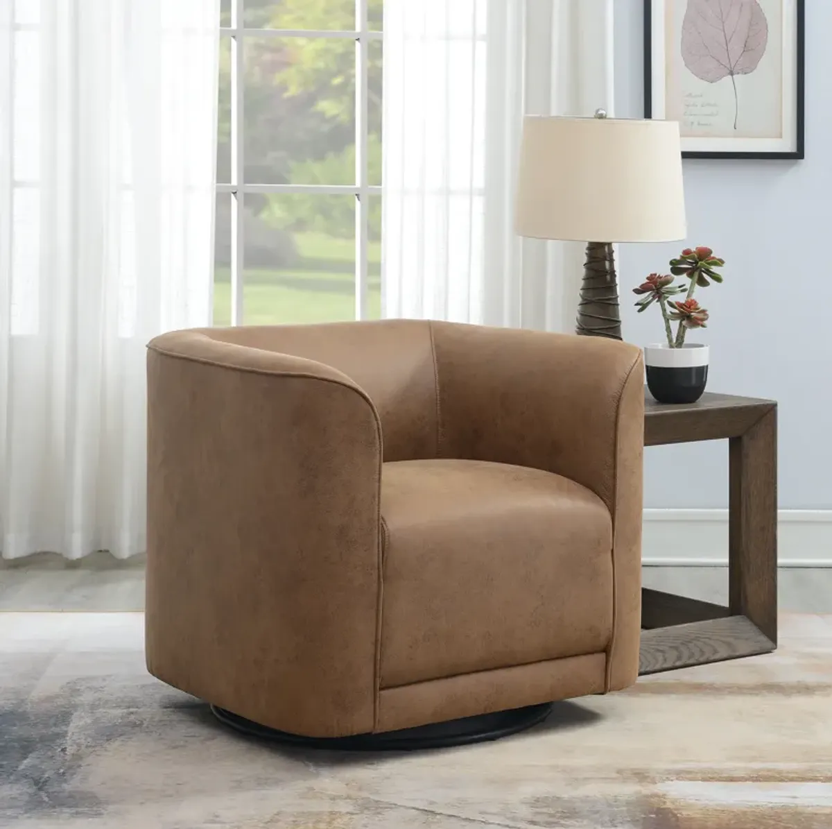 Whirlaway Swivel Accent Chair