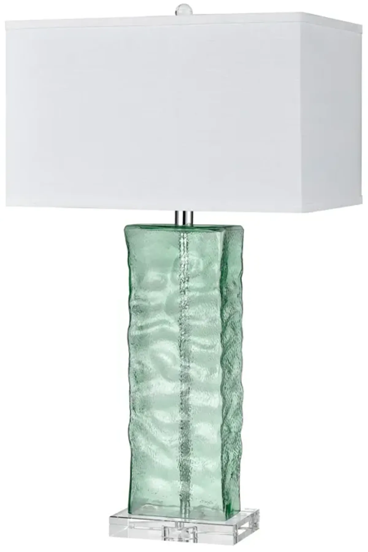 Arendell 30'' High 1-Light Table Lamp - Light Green - Includes LED Bulb