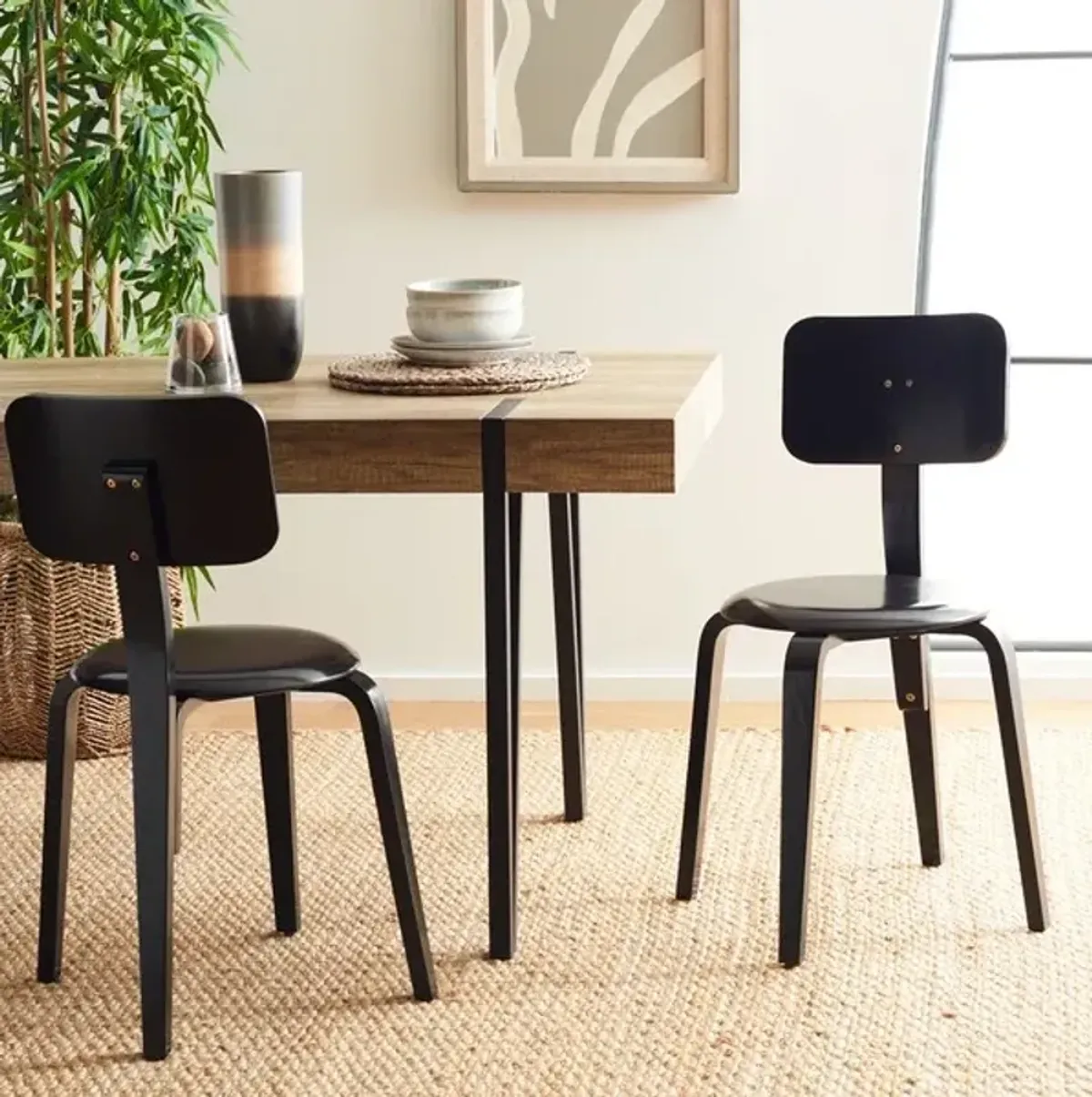 LUELLA STACKABLE DINING CHAIR - Set of 2