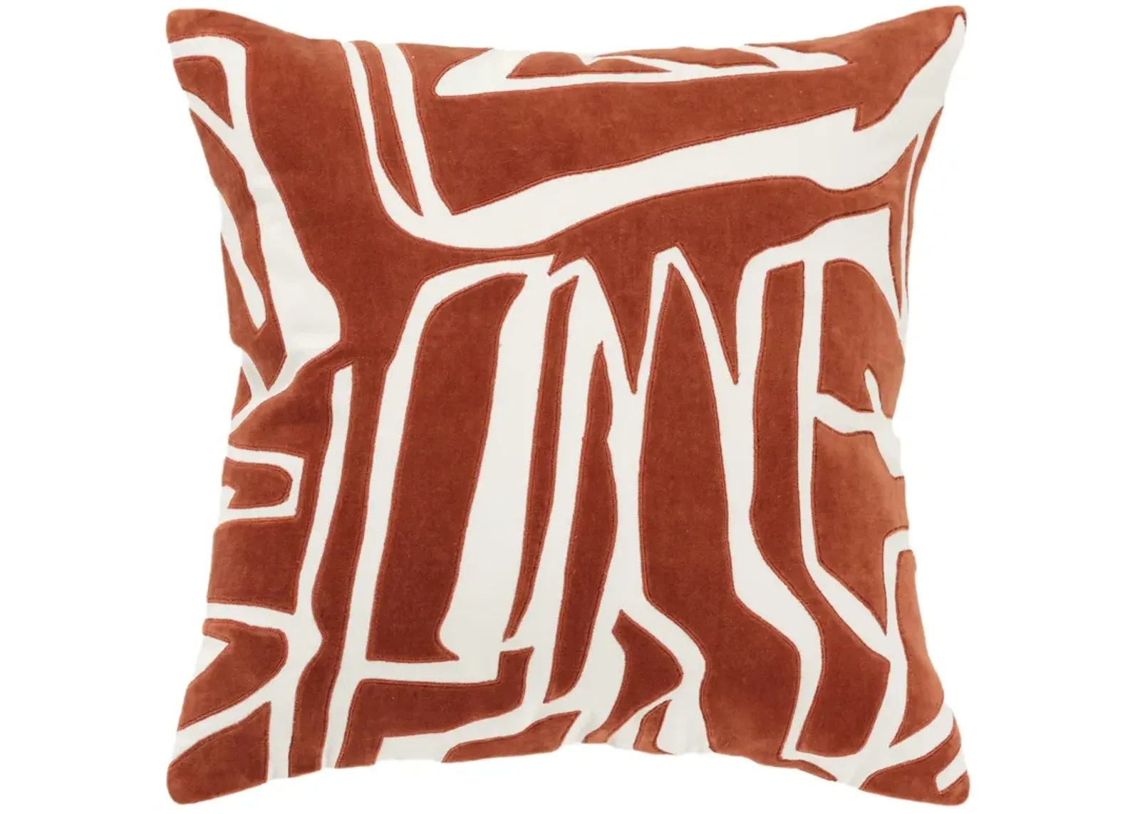 abstract ivory Pillow