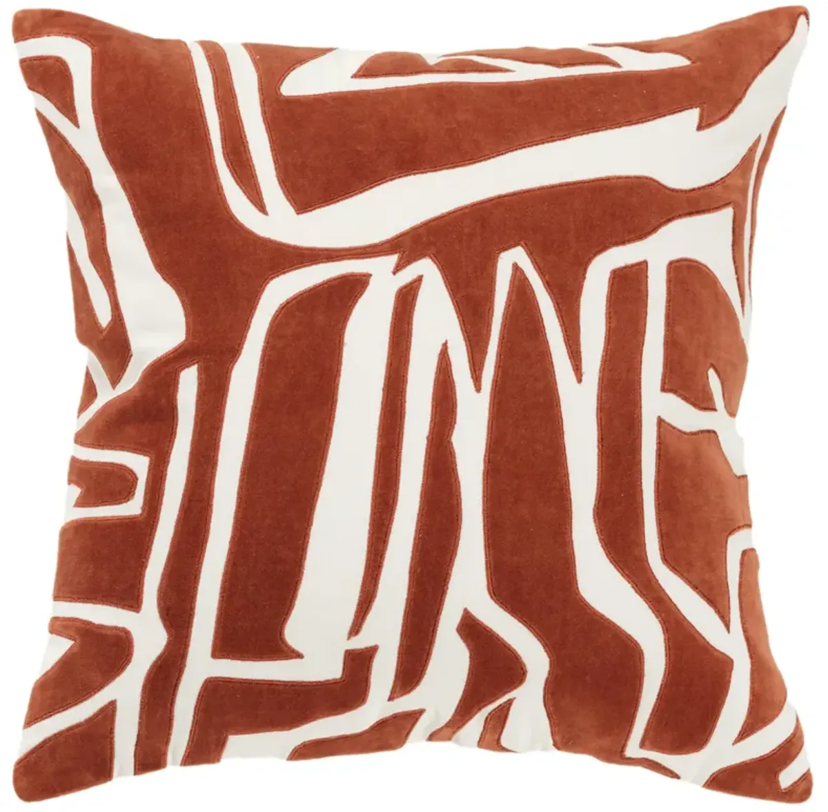 abstract ivory Pillow