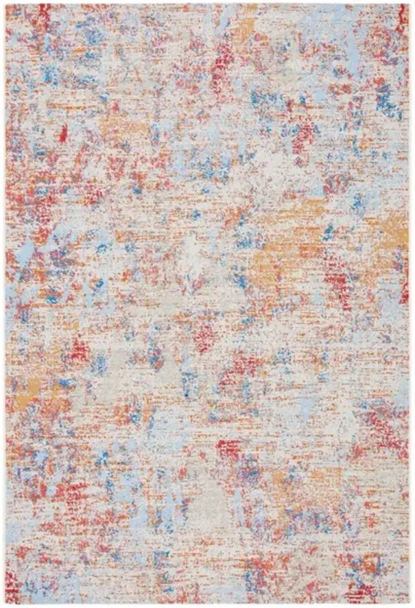 SUMMER 451 Multi 4' X 6' Small Rectangle Rug