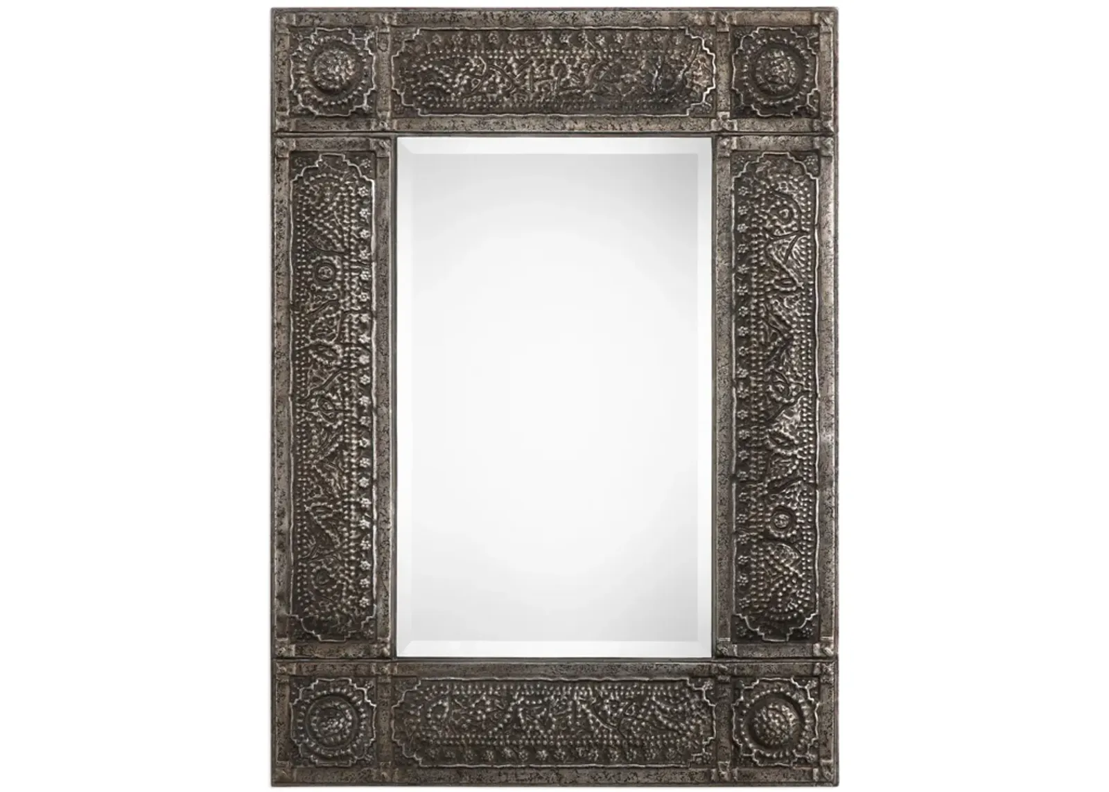 Meridian Antiqued Wall Mirror