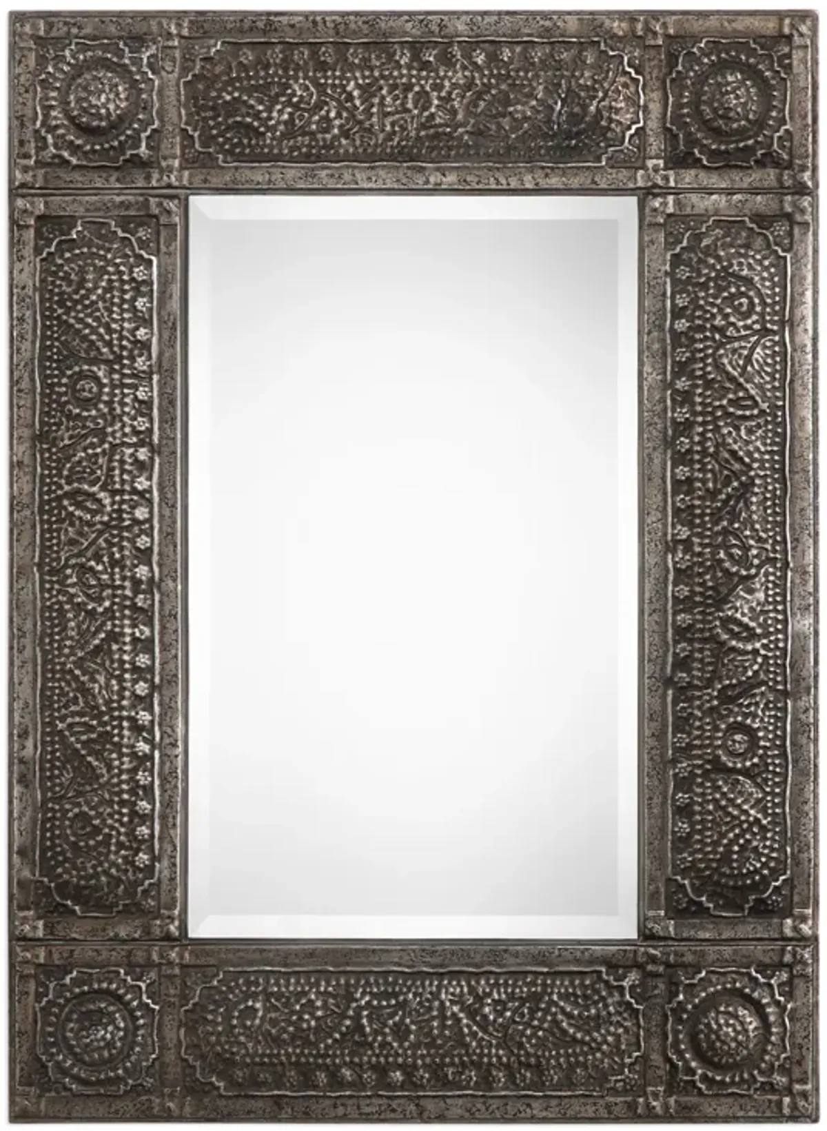 Meridian Antiqued Wall Mirror