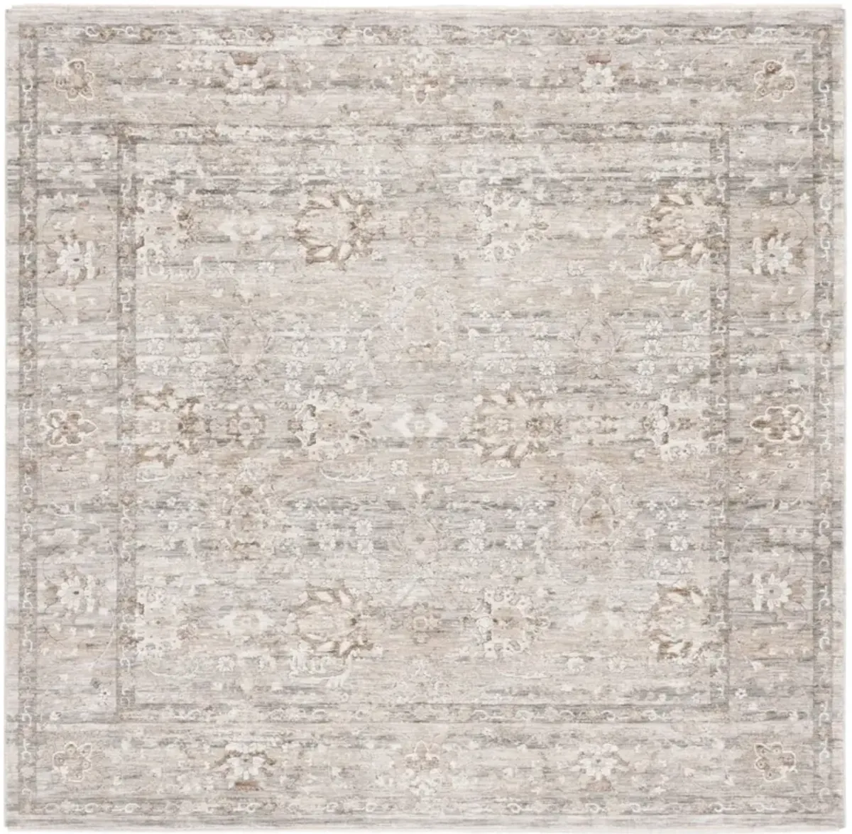 MASON 117 BEIGE  6'-3' x 6'-3' Square Square Rug