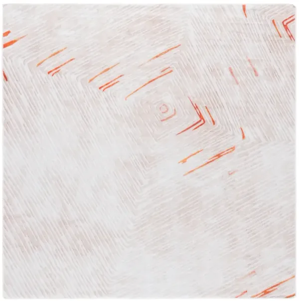 MALIBU 873 BEIGE  6' x 6' Square Square Rug