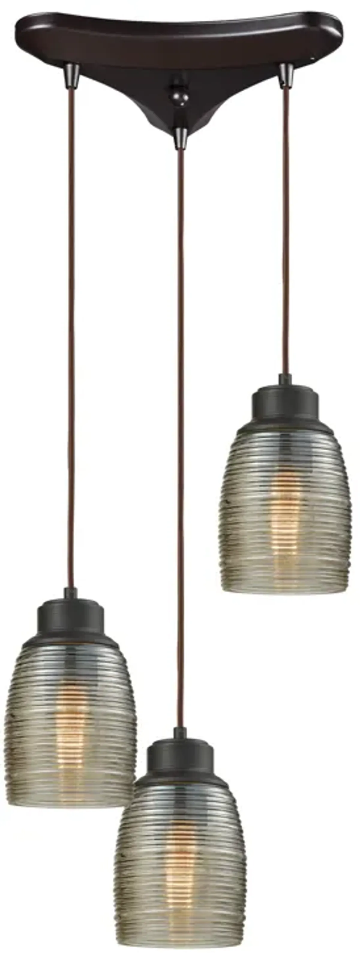 Muncie Configurable Multi Pendant - Oil Rubbed Bronze