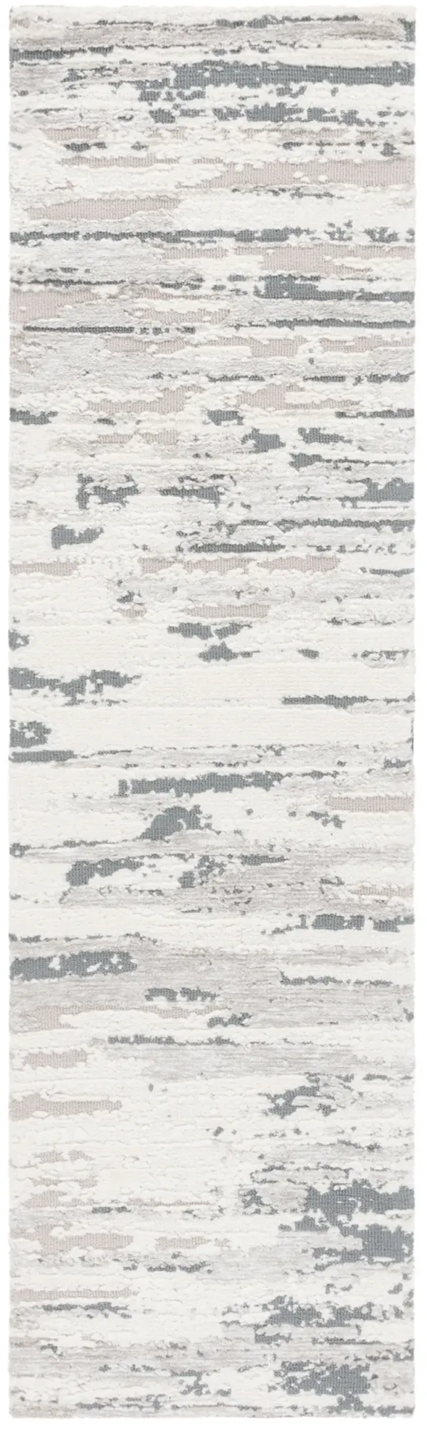 AUDREY 110 GREY  2'-3' x 8' Runner Rug