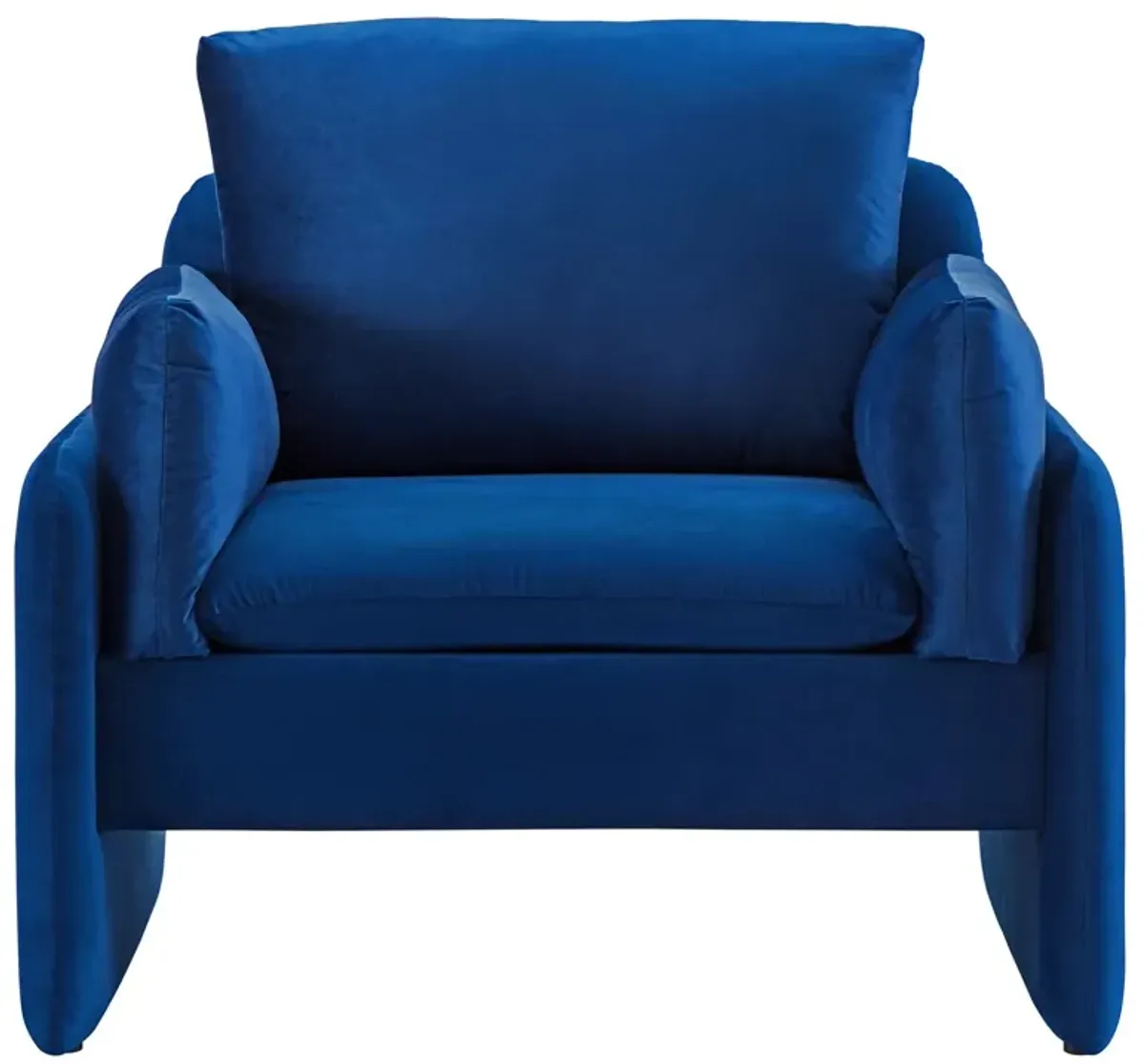 Indicate Performance Velvet Armchair