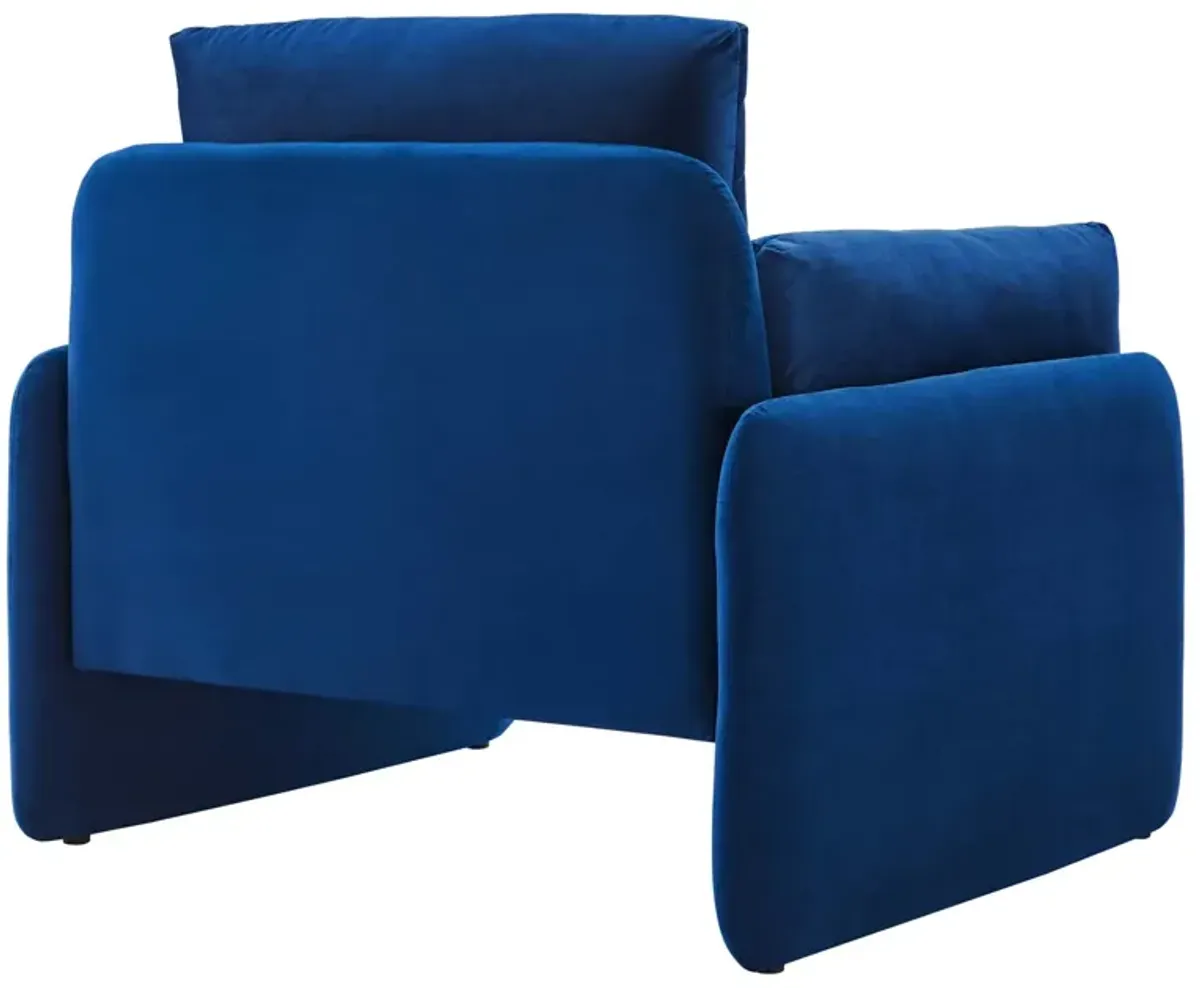 Indicate Performance Velvet Armchair