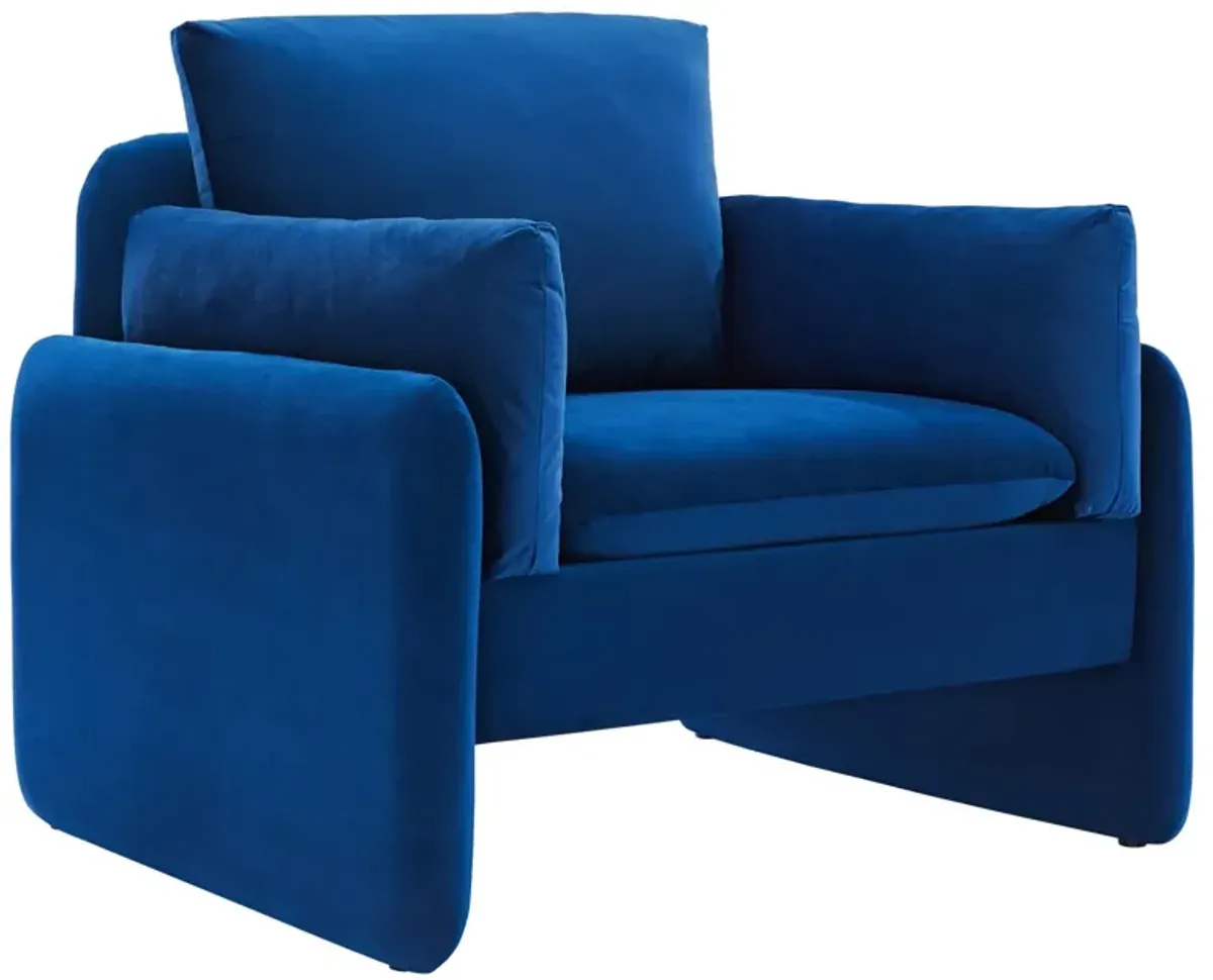 Indicate Performance Velvet Armchair