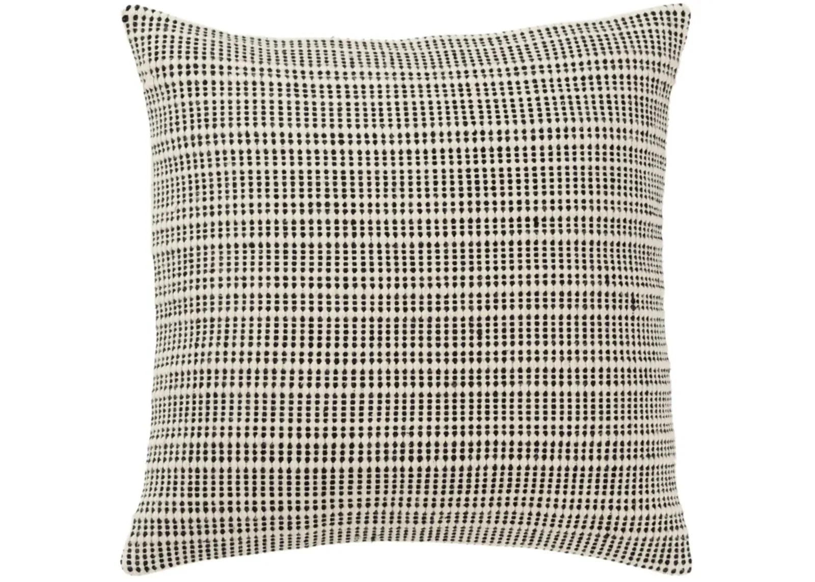 stripe black Pillow