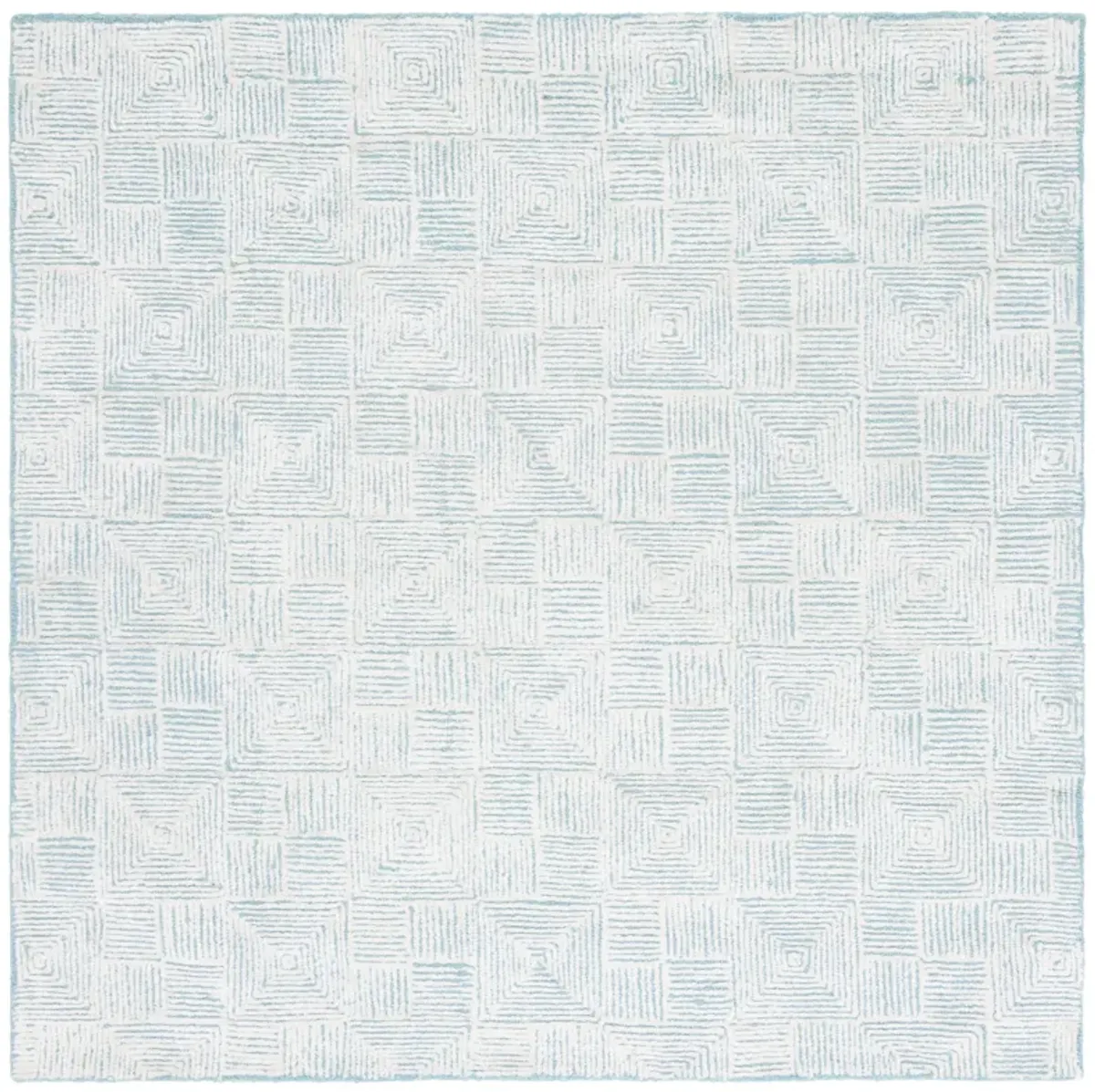 GLAMOUR Hand Tufted 6' x 6' Square area rug