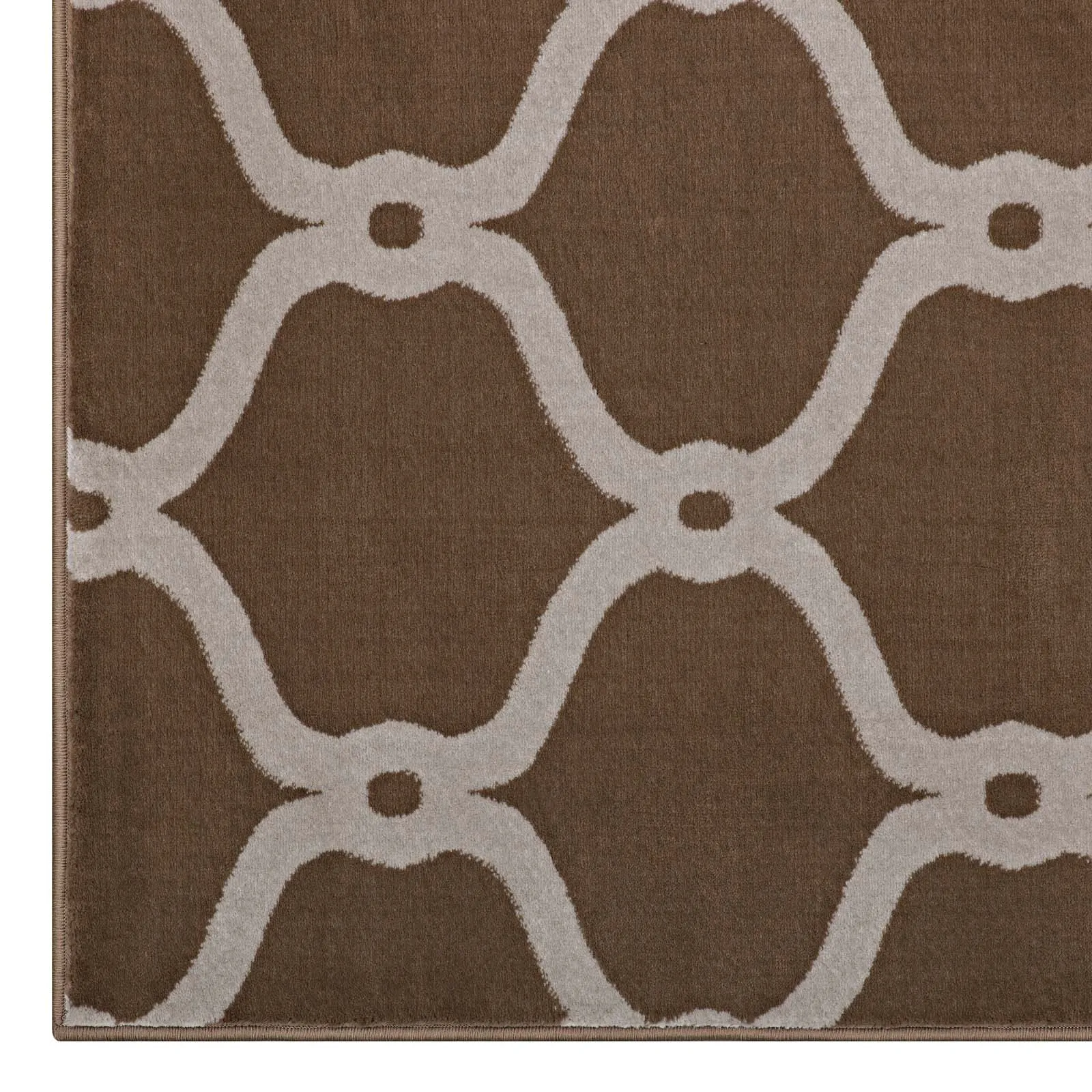 Beltara Chain Link Transitional Trellis 8x10 Area Rug