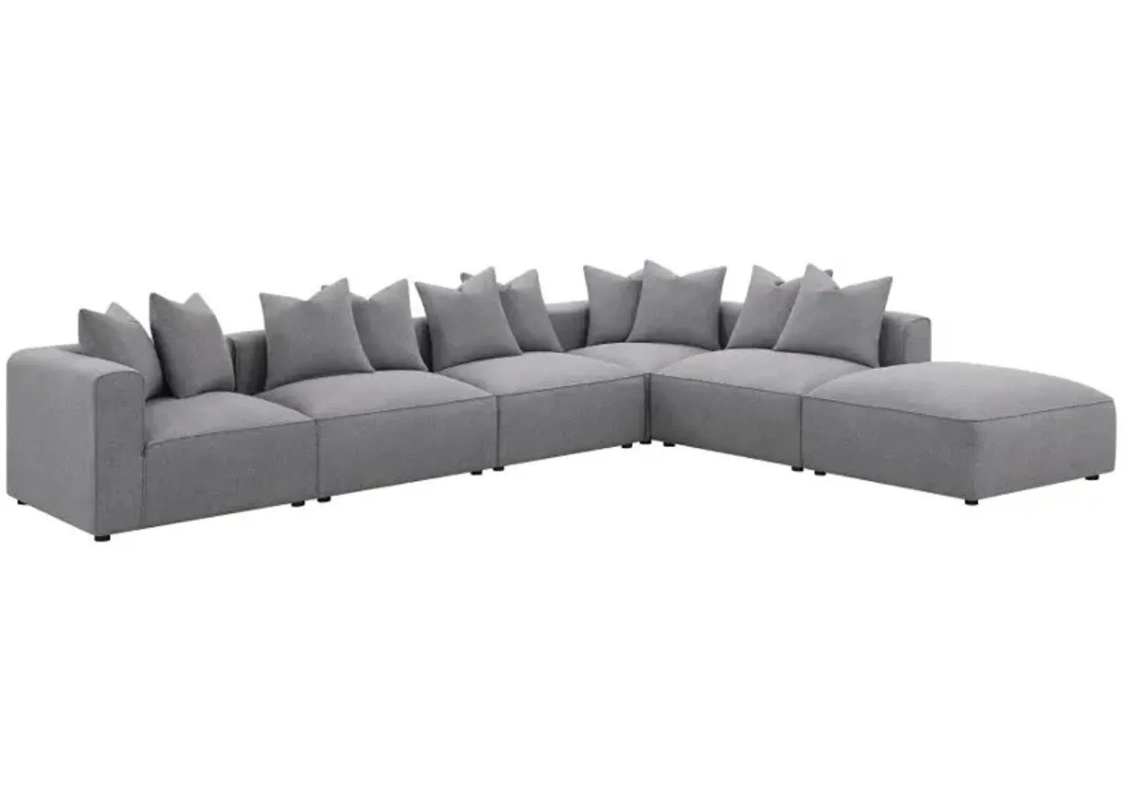 Jennifer 6-Piece Tight Seat Modular Sectional 