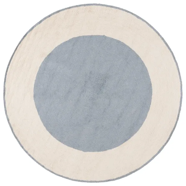 EASY CARE Hand Tufted 6' x 6' Round area rug