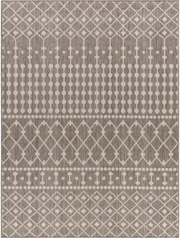 Long Beach LBH-2327 6'7" x 9' Machine Woven Rug