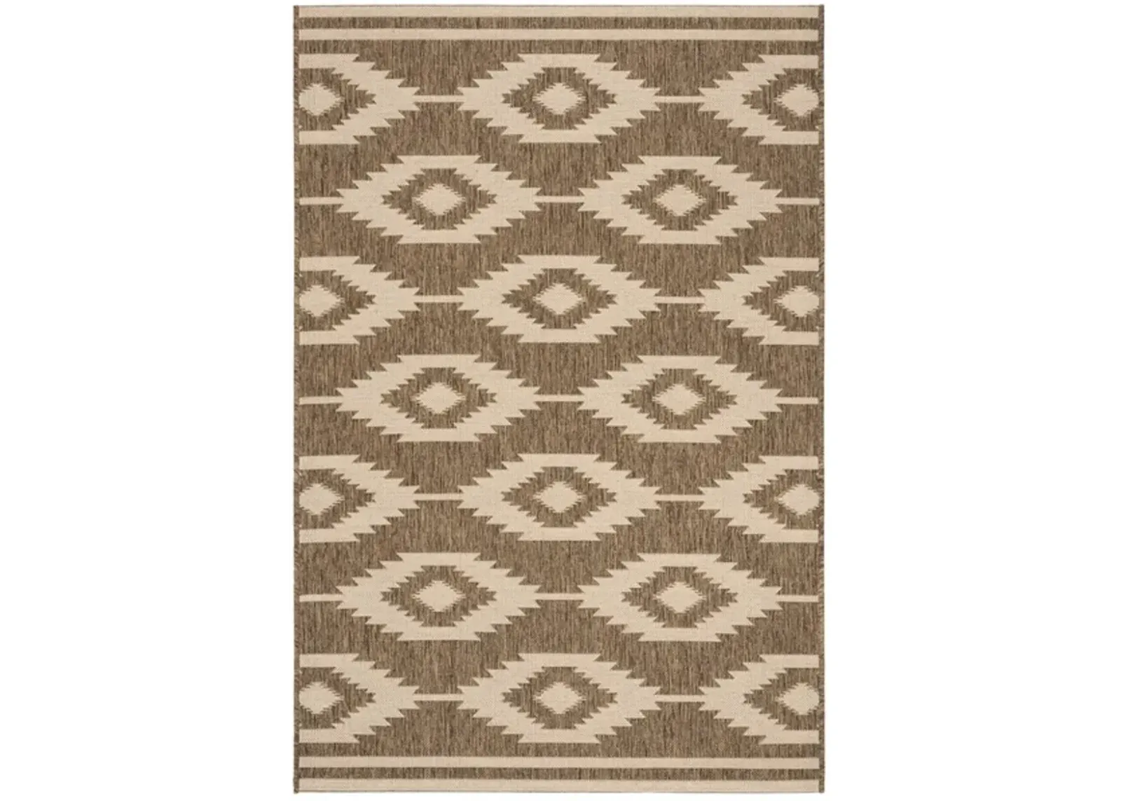 Safavieh BEACH HOUSE Collection BHS171A-4 Cream / Beige 4' X 6'