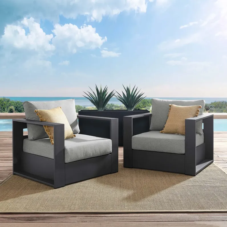 Tahoe Outdoor Patio 2-Piece Armchair Set